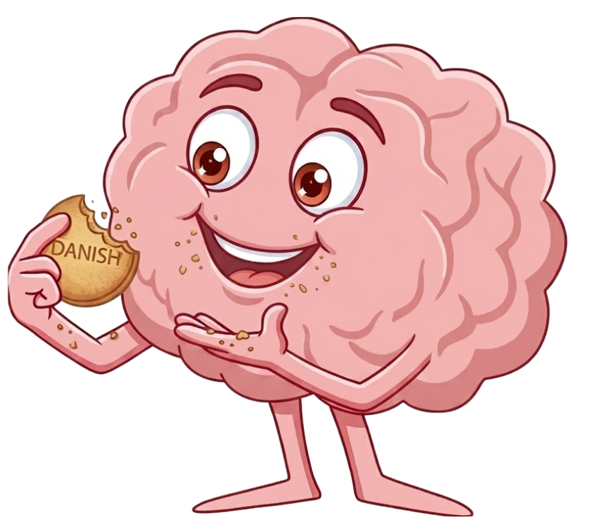 Brain Biscuit mascot
